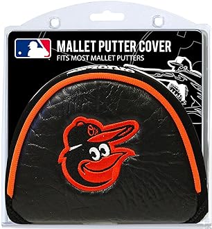 MLB Golf Club Mallet Putter Headcover, Fits Most Mallet Putters, Scotty Cameron, Daddy Long Legs, Taylormade, Odyssey, Titleist, Ping, Callaway