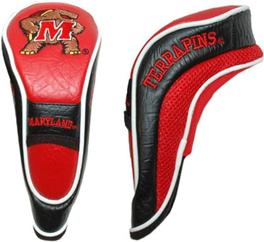 NCAA Hybrid Golf Club Headcover, Hook-and-Loop Closure, Velour lined for Extra Club Protection