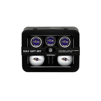 Baltimore Ravens 2 Ball Tin Gift Set