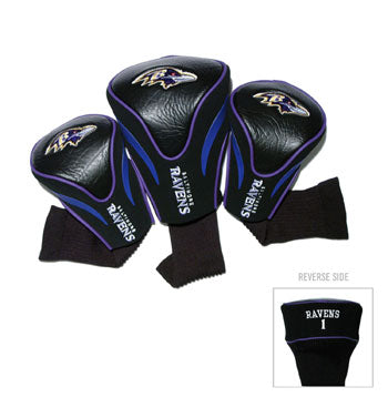 Baltimore Ravens 3 Pk Contour Sock Headcovers