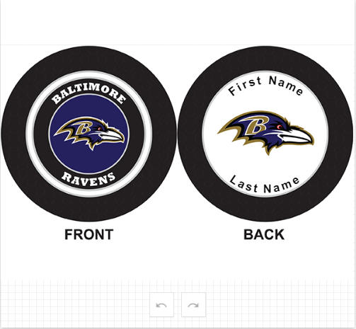Baltimore Ravens Ball Marker Poker Chip – CUSTOM